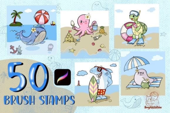 Accelerating Digital Creativity: The Strategic Value of the Summer Brush Stamp Procreate Collection