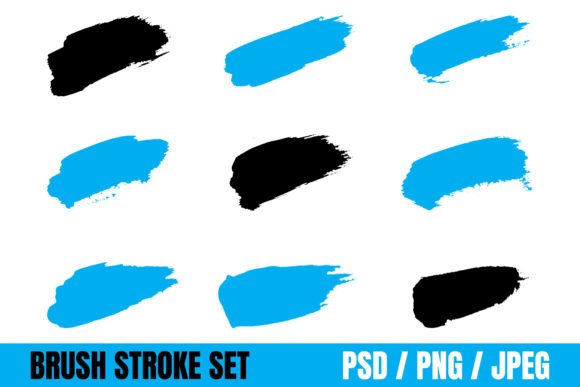 Dirty Brush Strokes & Grungy Ink