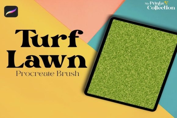Enhancing Digital Landscapes with the Turf Lawn Procreate Brush
