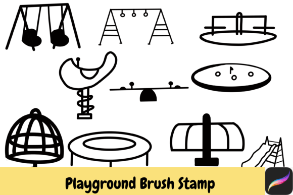 Unlock Creativity with Playground Procreate Brush Stamps IPAD