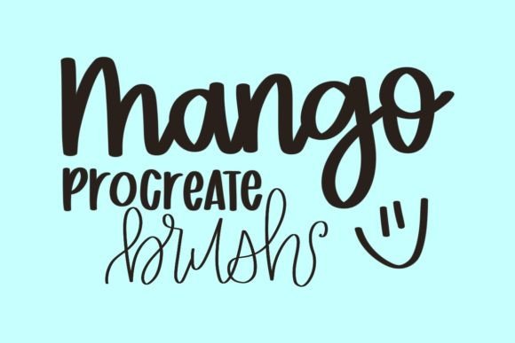 Unlock Your Creative Potential with the Procreate Lettering Brush Mango