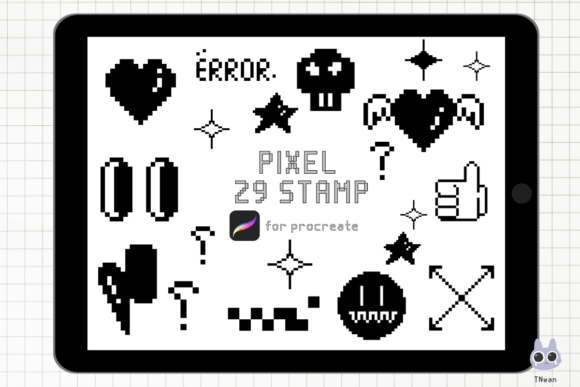 Y2k Pixel Retro Procreate Brush Stamp: A Practical Guide for Digital Artists